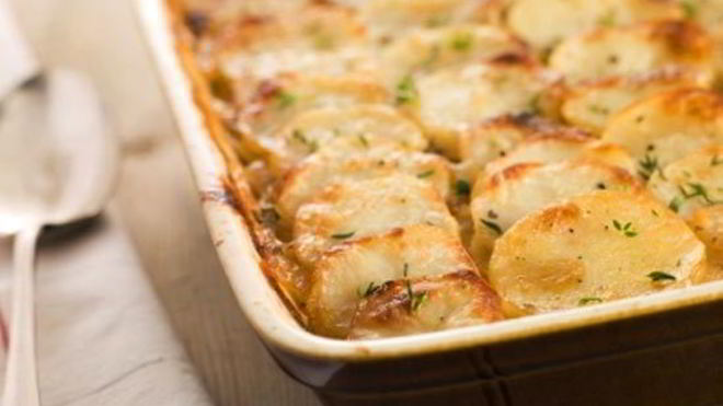 Рецепт запеченного картофеля по-французски