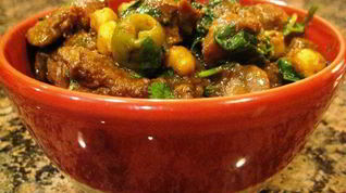 Рецепт Ароматной баранины с нутом