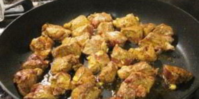 Рецепт ароматной баранины с нутом