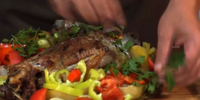 Рецепт баранины в рукаве в духовке