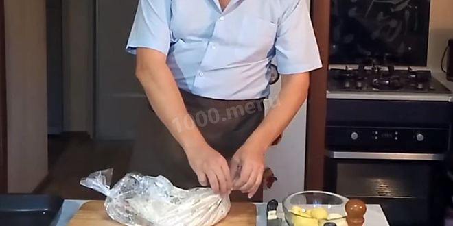 Рецепт баранины в рукаве в духовке