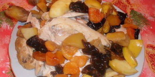 Рецепт Фаршированной курицы к Празднику