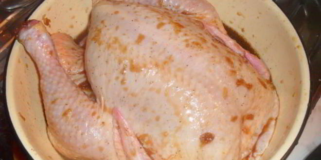 Рецепт фаршированной курицы к празднику