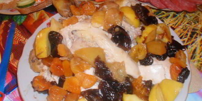 Рецепт фаршированной курицы к празднику