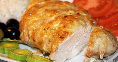 Рецепт Филе курицы, запеченное в сырной корочке