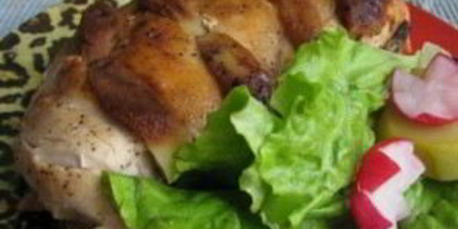 Рецепт куриной грудки с яблоками