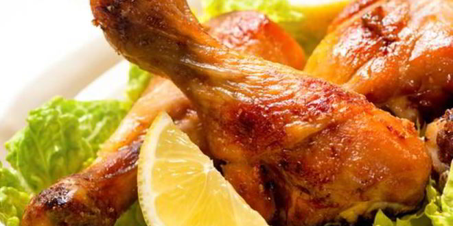 Рецепт Куриных голеней с картофелем и лимоном конфит