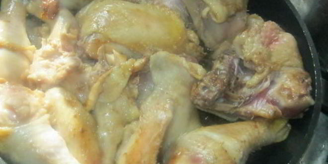 Рецепт курицы с каштанами