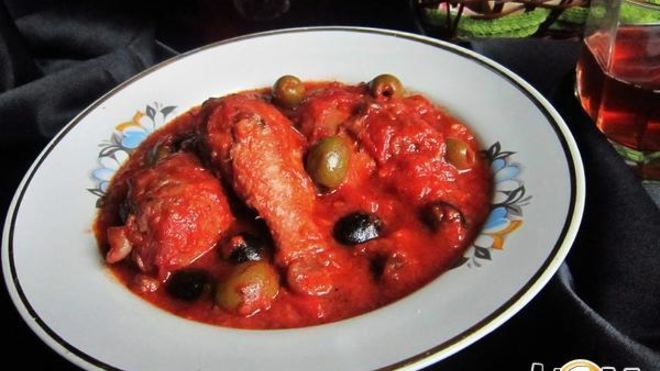 Рецепт курицы, тушенной по-охотничьи