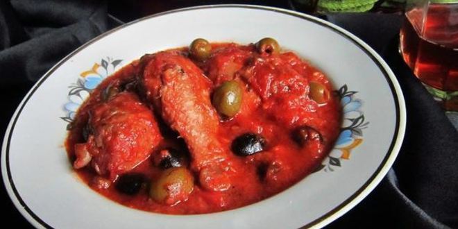 Рецепт курицы, тушенной по-охотничьи