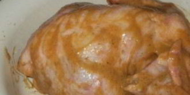 Рецепт курицы, запеченной в духовке