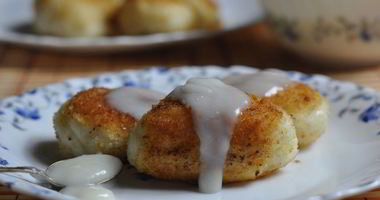 Рецепт Манных биточков с ванилью