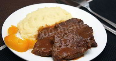 Рецепт Мяса тушеного с пивом Гиннесс