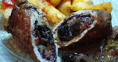 Рецепт Свинины, фаршированной сливами