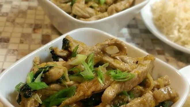 Рецепт свинины с мандаринами и соусом чили