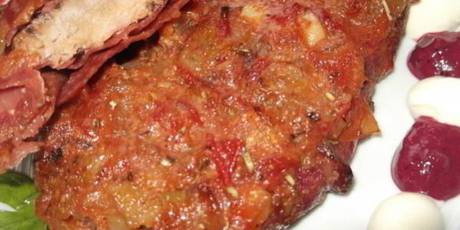 Рецепт Свинины , запеченой в прошутто