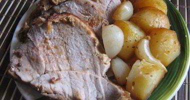 Рецепт Свинины запеченной в пакете с картофелем