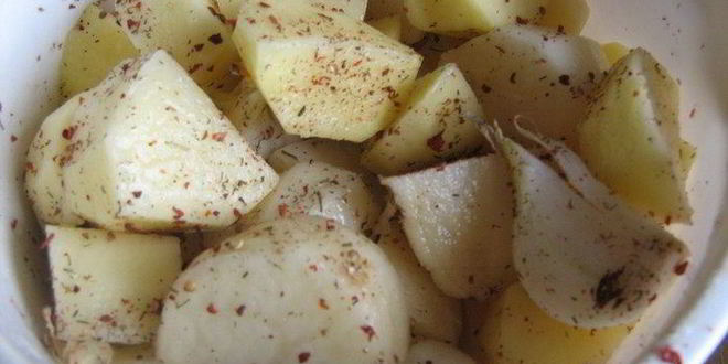 Рецепт свинины запеченной в пакете с картофелем