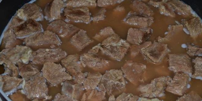 Рецепт сябзи гоурма — мяса тушеного с зеленью