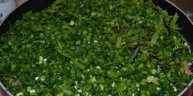 Рецепт сябзи гоурма — мяса тушеного с зеленью