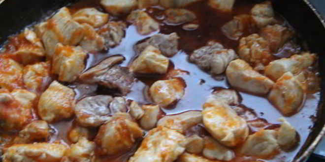 Рецепт телятины из курицы