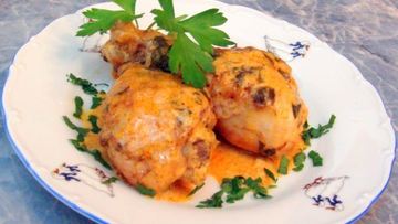 Рецепт Цыпленка жареного в сухарях