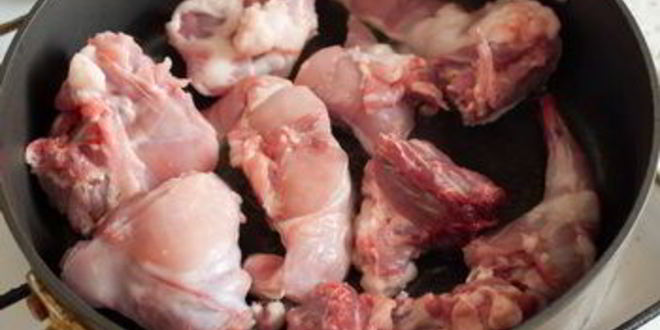 Рецепт тушеного кролика с картофелем и оливками