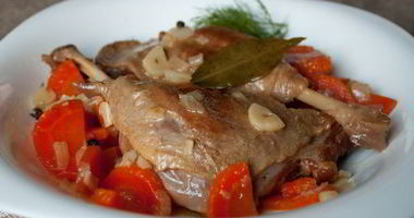 Рецепт Тушеных утиных ножек