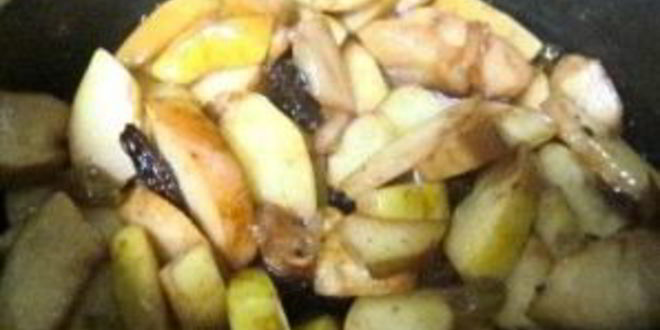 Рецепт утки с яблоками