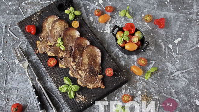 Рецепт языка жареного