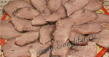 Рецепт Запеченных языков