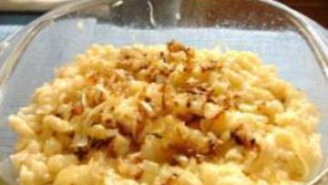 Рецепт Немецкой домашней лапши К sespatzen с сыром