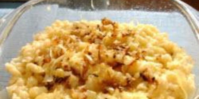 Рецепт Немецкой домашней лапши К sespatzen с сыром