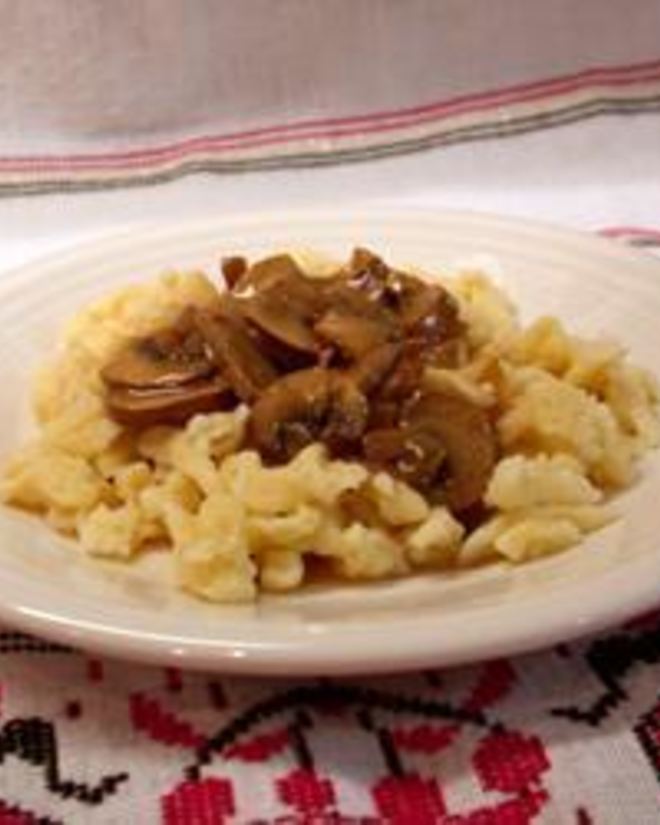 Рецепт немецкой лапши шпецле