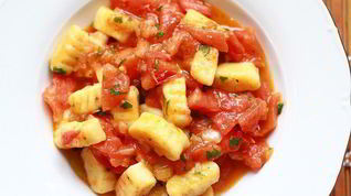 Рецепт Ньокков с томатным соусом