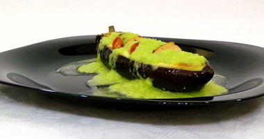 Рецепт Баклажанов, фаршированных курицей и овощами