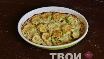 Рецепт Кабачков в сметане