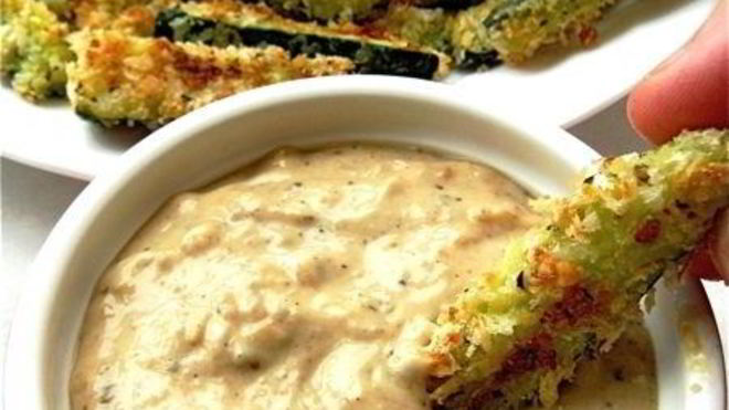 Рецепт кабачков, запеченных в сметане