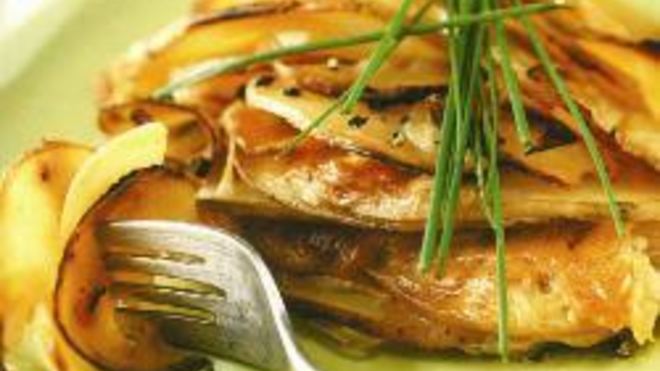 Рецепт картофельного гратен по-лионски