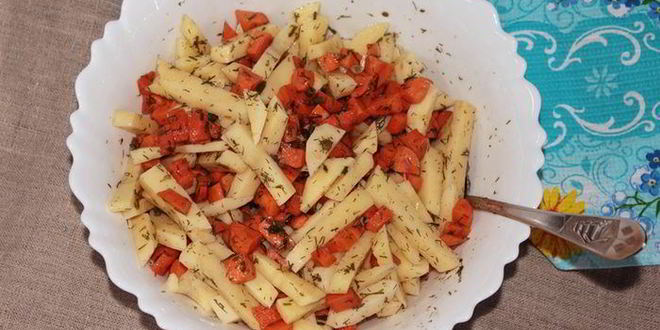 Рецепт овощей в маринаде