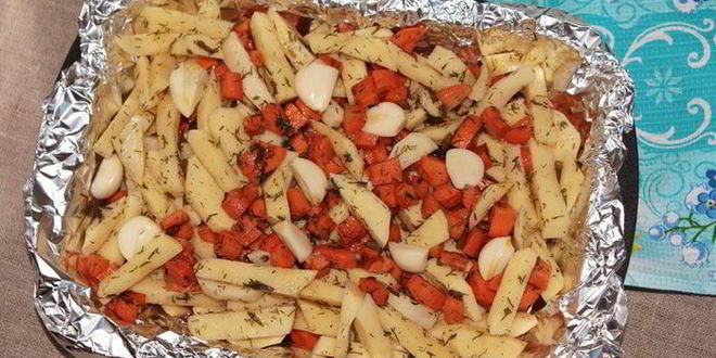 Рецепт овощей в маринаде