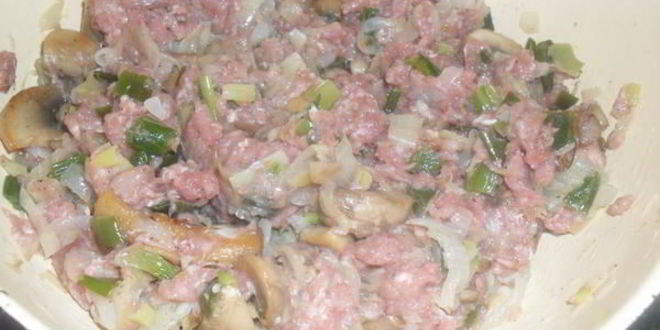 Рецепт патиссонов, фаршированных мясом и грибами