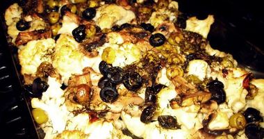 Рецепт Цветной капусты с грибами