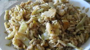 Рецепт Цветной капусты с луком