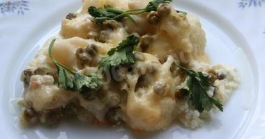 Рецепт Цветной капусты запеченной в духовке с твердым сыром и яйцом