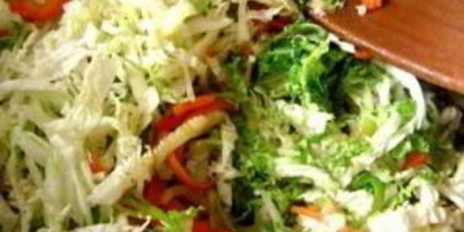 Рецепт тушеной пекинской капусты