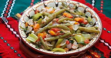 Рецепт Тушеной зеленой фасоли