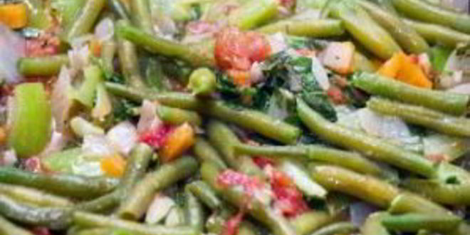 Рецепт тушеной зеленой фасоли