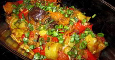 Рецепт Тушеных овощей в утятнице