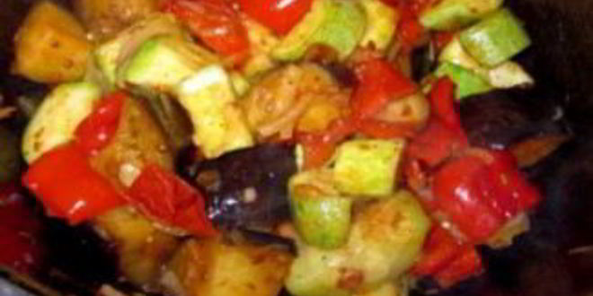 Рецепт тушеных овощей в утятнице